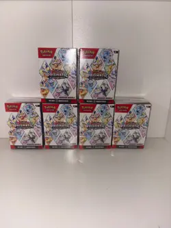 Pokemon TCG Prismatic Evolutions Booster Bundle lot of 6 - New Factory Sealed - Image 1