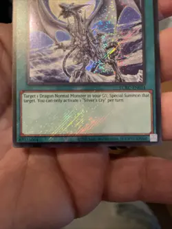 Silver’s Cry LCKC-EN034 Unlimited Secret Rare Near Mint +Bonus FREE SHIPPING! - Image 2