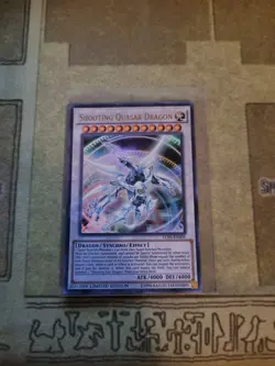 YUGIOH SHOOTING QUASAR DRAGON LC05-EN005 ULTRA LIMITED ED NM - Image 1