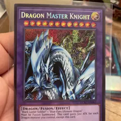 Dragon Master Knight LCKC-EN065 Unlimited Secret Rare NM +Bonus FREE SHIPPING! - Image 4