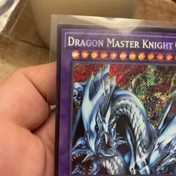 Dragon Master Knight LCKC-EN065 Unlimited Secret Rare NM +Bonus FREE SHIPPING! - Image 5
