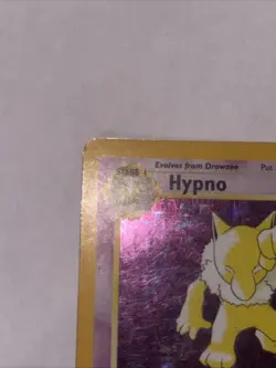 Pokemon TCG Hypno Fossil Holo Card 8/62 Unlimited Rare HP - Image 4