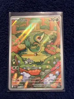Pokemon Snivy Holo Trading Card Basic 70 HP Tackle Vine Whip 87/86 - Image 1