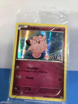 Pokemon Card XY Generations 50/83 Clefairy Holo Toys R Us Promo Sealed - Image 1