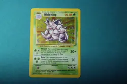 Nidoking - 11/102 - Pokemon Base Set Unlimited Holo Rare Card WOTC MP - Image 1