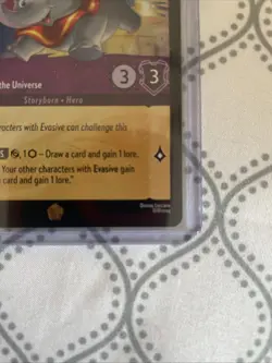 Dumbo lorcana tcg card legenday fabled 45/204 ninth wonder of the universe - Image 3