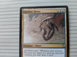 Magic: The Gathering Card - Time Spiral ~ Uncommon ~ Opaline Sliver - Image 2