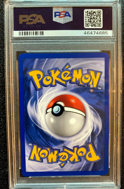 PSA 8 NM/MINT Rainbow Energy 17/82 1ST EDITION Team Rocket HOLO Pokemon Card - Image 2