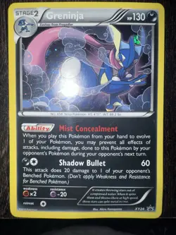 Lot Of 2 Promo Greninja Pokemon Cards. Greninja Promo Scarlet & Violet And Xy24 - Image 2