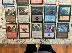Mtg Miscut Lot x20 - Magic The Gathering Miscut Card Lot Miscut Cards Lp-Played - Image 2