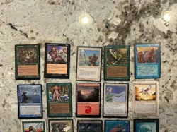 Mtg Miscut Lot x20 - Magic The Gathering Miscut Card Lot Miscut Cards Lp-Played - Image 4