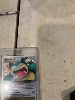 Snorlax LV.X Holo Card 111/111 Rising Rivals Series (Is Laminated And Dmg) - Image 5