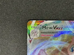 Pokemon Mew VMAX Fusion Strike Holo Ultra Rare Card 114/264 Near Mint Condition - Image 3