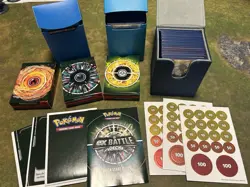 Pokemon CCG Holofoil TCG Rare Card Collection With Starter Decks - Image 1
