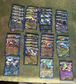 Pokemon CCG Holofoil TCG Rare Card Collection With Starter Decks - Image 3