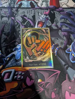 Premium Booster DON!! Card Crocodile Gold English Edition - Image 1