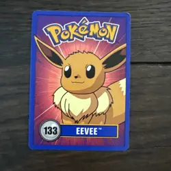 Eevee #133 - Official Nintendo Pokemon Promo Card 1998 - LP - Image 1