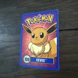 Eevee #133 - Official Nintendo Pokemon Promo Card 1998 - LP - Image 2