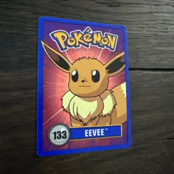 Eevee #133 - Official Nintendo Pokemon Promo Card 1998 - LP - Image 3
