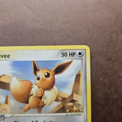 Eevee 63/100 Pokemon EX Sandstorm Regular Card - LP - Image 3