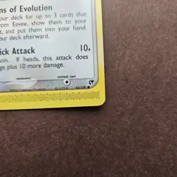 Eevee 63/100 Pokemon EX Sandstorm Regular Card - LP - Image 5