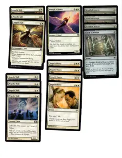 WHITE ANGELS-60 Card Magic the Gathering Deck-MTG-RTP-Mythics-Linvala-casual - Image 3