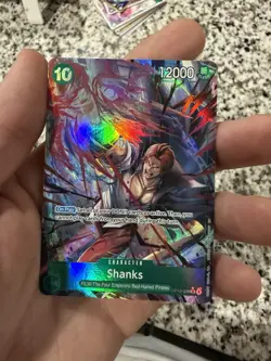 2025 One Piece Card Game Shanks (028) (Alternate Art) Carrying On His Will - Image 1