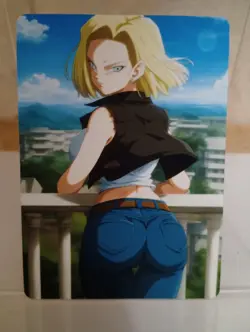 Dragon Ball Z Anime Waifu Sexy Goddess Doujin Lewd Hentai Card - Image 1