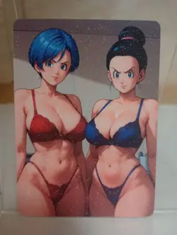 Dragon Ball Z Anime Waifu Sexy Goddess Doujin Lewd Hentai Card - Image 1