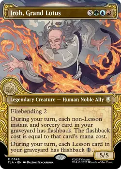 Iroh, Grand Lotus (Showcase) Avatar: The Last Airbender NM Rare CARD ABUGames - Image 1