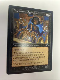 MTG - Marionette Apprentice Retro Frame Modern Horizons 3 Non Foil Free Shipping - Image 2