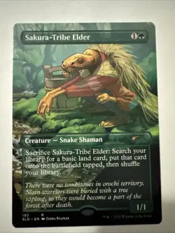 MTG Secret Lair Sakura-Tribe Elder NM-Mint Condition - Image 1
