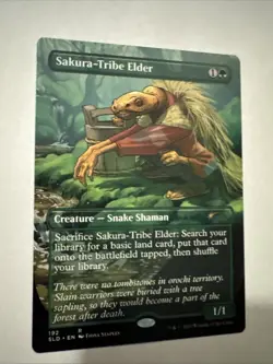 MTG Secret Lair Sakura-Tribe Elder NM-Mint Condition - Image 2