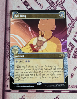 MTG Sol Ring Avatar Last Airbender Magic the Gathering NM - Image 1