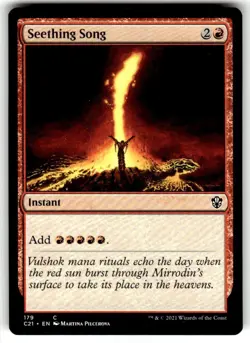 Seething Song Commander 2021 Regular MTG NM - Image 1