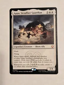 MTG Avatar: Last Airbender Appa: Steadfast Guardian - Never Played - Image 1