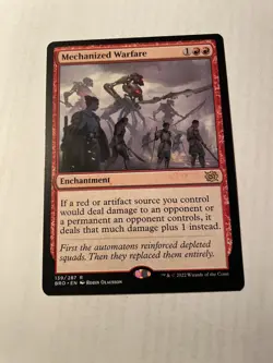 x1 Mechanized Warfare BRO MTG 139/287 RARE M/NM 1x - Image 1