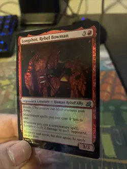 MTG Longshot Rebel Bowman Foil - Image 1