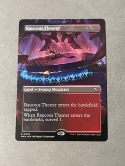 Raucous Theater Borderless MTG Murders At Karlov Manor MTG NM - Image 1