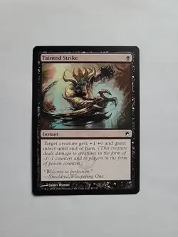 MTG - Tainted Strike _ Scars of Mirrodin Regular Common #80 - Image 1