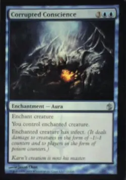 Corrupted Conscience - Mirrodin Besieged: #22, Magic: The Gathering Nm R216 - Image 1
