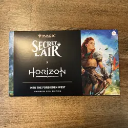 Secret Lair x Horizon Into The Forbidden West RAINBOW FOIL MTG - Sealed IN HAND - Image 1