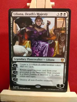 Liliana, Death's Majesty - Aetherdrift Commander - Mythic - NM - MTG - Image 1