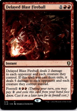 Delayed Blast Fireball Regular NM MTG - Image 1