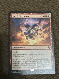 MTG Avatar M Fated Firepower #0132 Near mint - Image 1