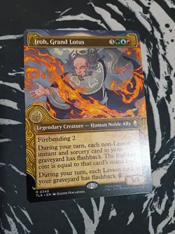 Iroh, Grand Lotus - #349 Regular (Showcase) Avatar: The Last Airbender - Mtg NM - Image 1
