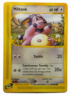 Miltank - Aquapolis 94/147 2002 - E Reader - Pokemon TCG - WOTC - NM - Image 1