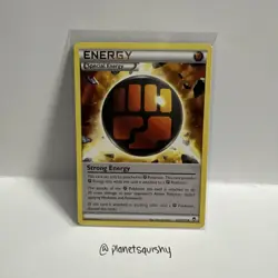 Pokemon TCG - Strong Energy 104/111 - Uncommon - Furious Fists - LP - Image 1