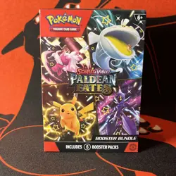 Pokemon TCG PALDEAN FATES Booster Bundle (6 Packs) - NEW Factory Sealed - Image 1