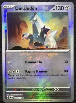 Duraludon 069/131 - S&V: Prismatic Evolutions Masterball Holo - Pokemon TCG (NM) - Image 1